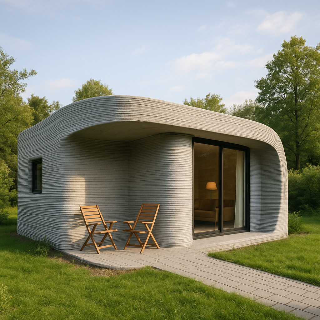 Drukowane domy wakacyjne – czy będziemy mieszkać w wydrukach?